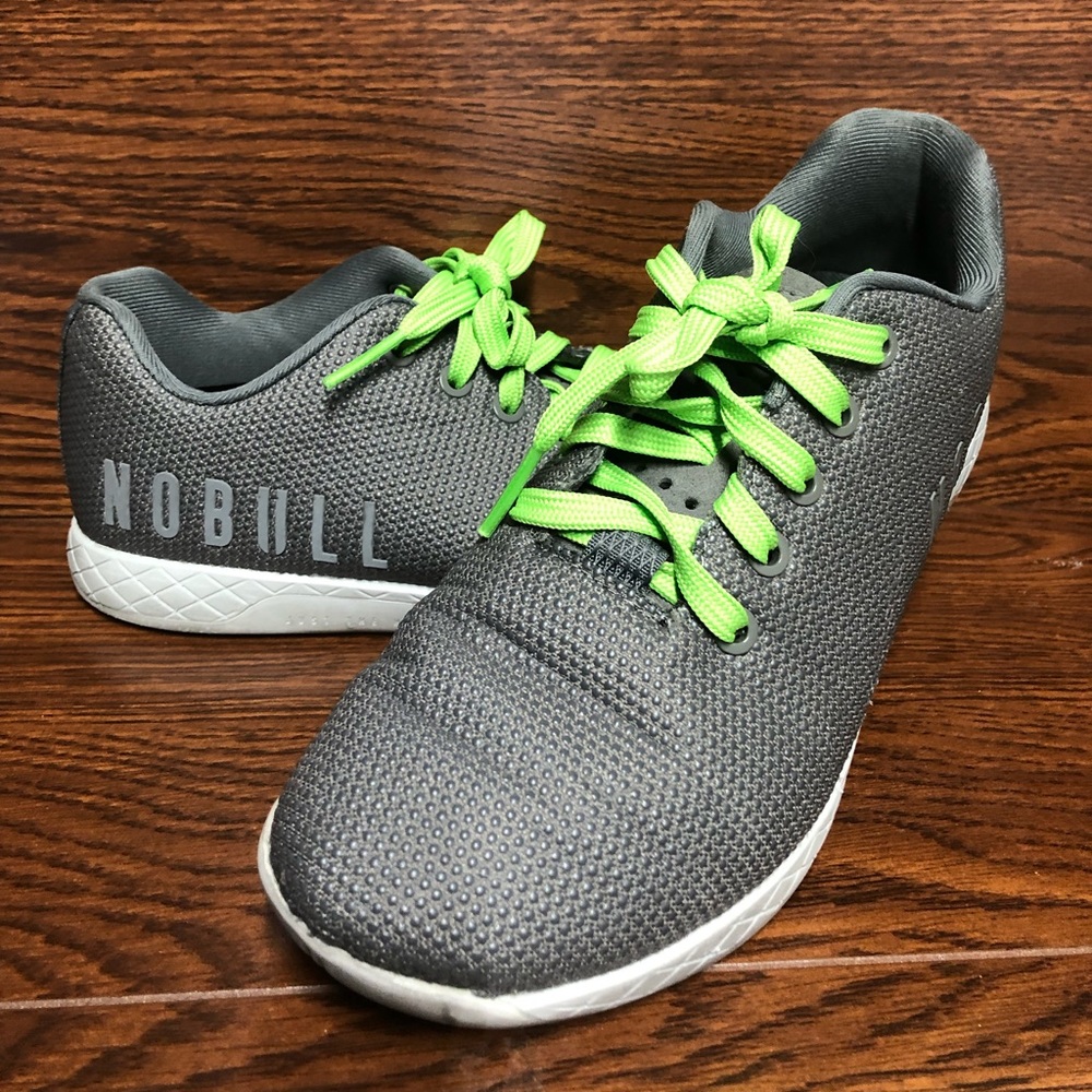 No Bull Grey Athletic Running Shoes Unisex